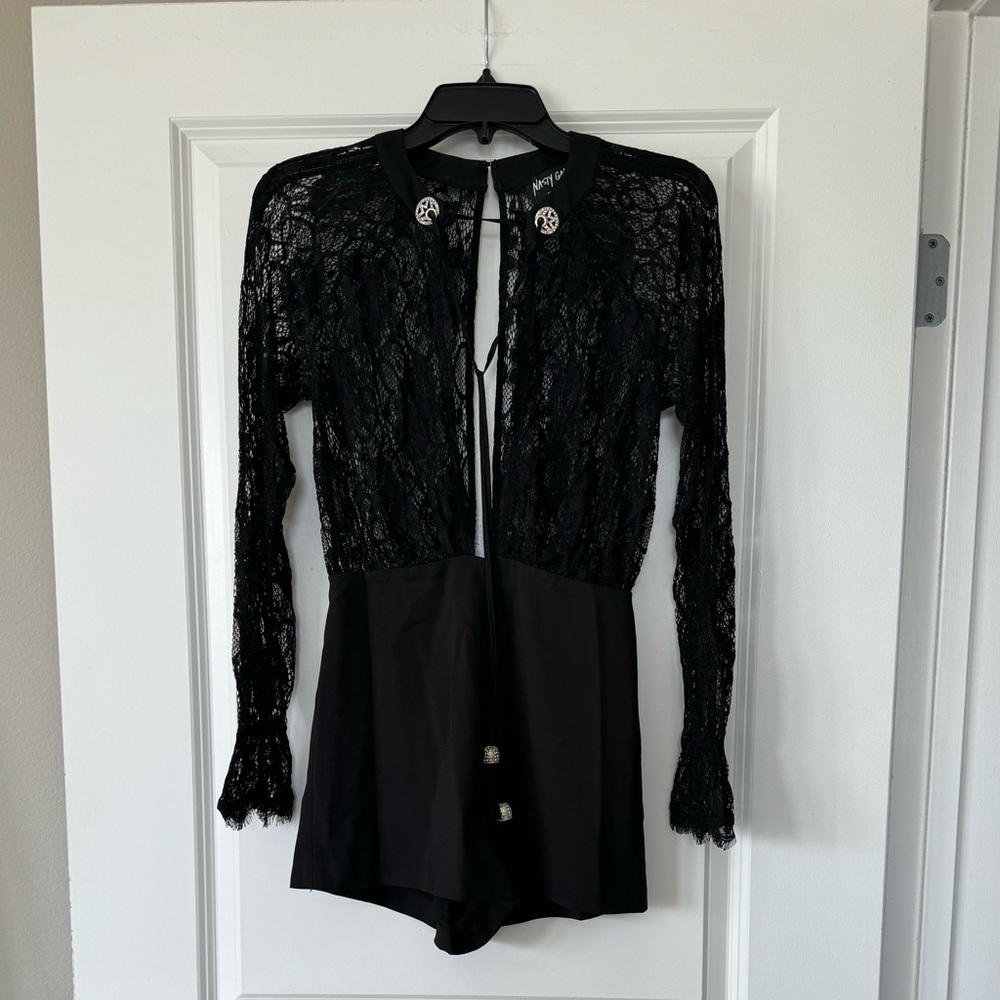 Nasty Gal Lace Romper